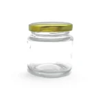 Βαζακι Γυαλινο 100 ml (ΧΡΥΣΟ ΚΑΠΑΚΙ)