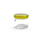 Βαζακι Γυαλινο 25ml (ΧΡΥΣΟ ΚΑΠΑΚΙ)