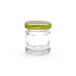 Βαζακι Γυαλινο 50ml (ΧΡΥΣΟ ΚΑΠΑΚΙ)