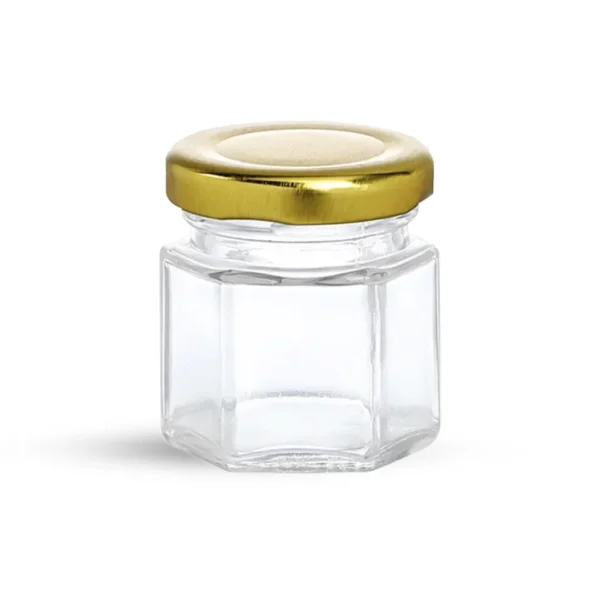 Βαζο Γυαλινο Εξαγωνο 45ml